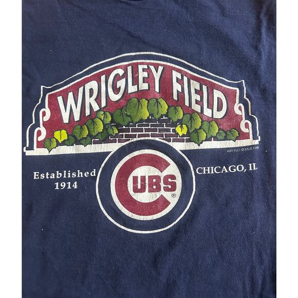 Vintage Chicago Cubs Wrigley Field 1998 T Shirt XL Fruit of the Loom - Picture 2 of 5